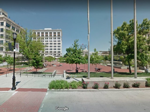 Park Central Square in Springfield, Missouri.