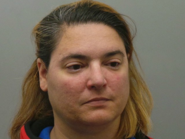 April Briscuso is charged with stealing donations meant for a paralyzed Hazlewood cop.
