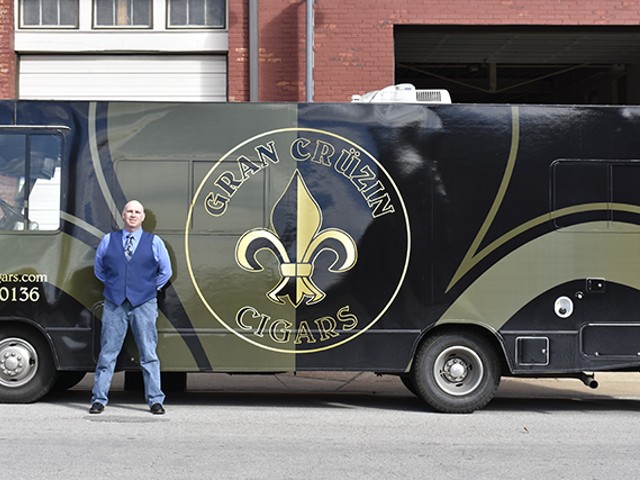 Tommy Clyne has put the cigar lounge experience on wheels.