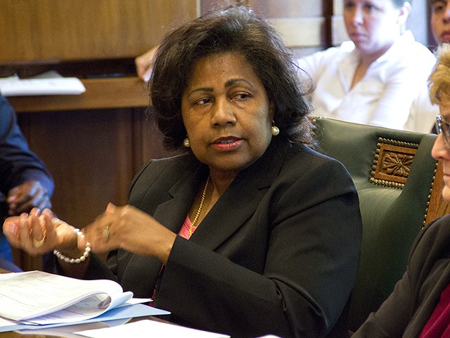 Comptroller Darlene Green was the only no vote on today's contract approval.