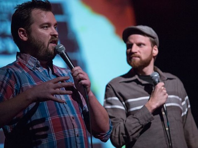 Joe Pickett (left) and Nick Prueher (right) have made VHS oddities their career.