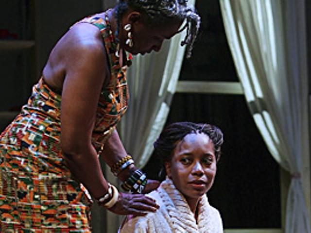 Linda Kennedy and Cherita Armstrong explore racial harmony in Duet.