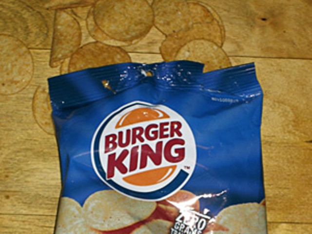 Can they package a Whopper into a potato chip? Yes, they can! But something's missing...