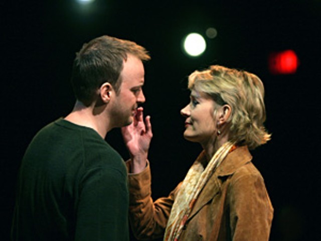 Tomayto, tomahto, darling: Jeremiah Wiggins and Gloria Biegler star in Hour.