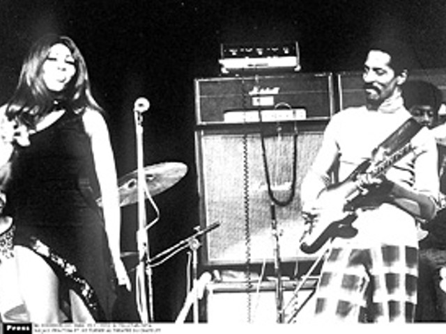 Ike Turner, shown performing with Tina Turner, in November, 1972.