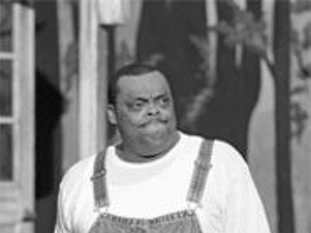 A.C. Smith in the Black Rep's production  of Levee James 