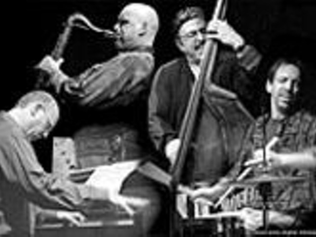 Individually, Michael Stevens, Gebhard Ullman, Joe 
    Fonda and George Schuller are modern jazz 
    musicians; together, they're Conference Call.