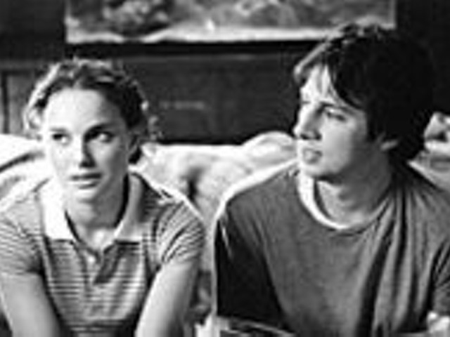 Sweet little lies: Natalie Portman (left) and Zach Braff 
    (right) in a charming State.