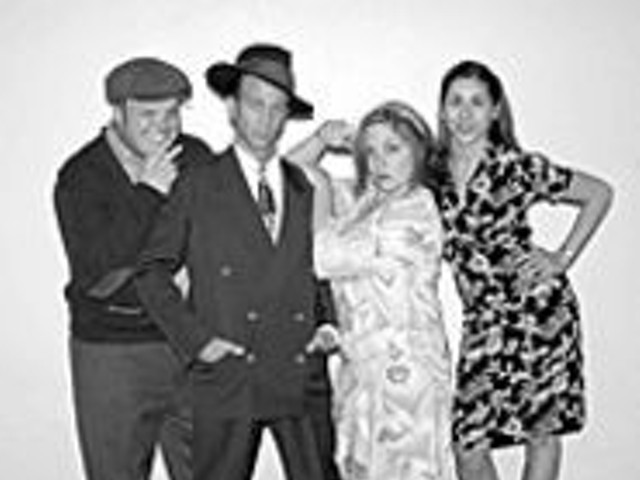 New Line Theatre presents tokers, smokers and 
    midnight jokers in Reefer Madness: The 
    Musical.