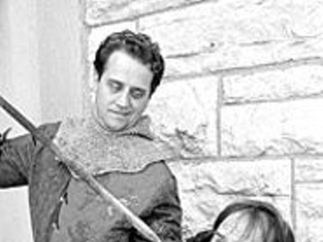R. Travis Estes and Alan Knoll in Henry IV, part 2 