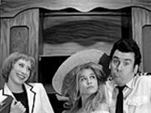 Amy Elz as Julie, Julie Layton as Charo and Jim Ousley as Gopher
