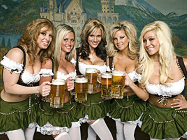 Oktoberfest celebrates traditional German, uh, culture.
