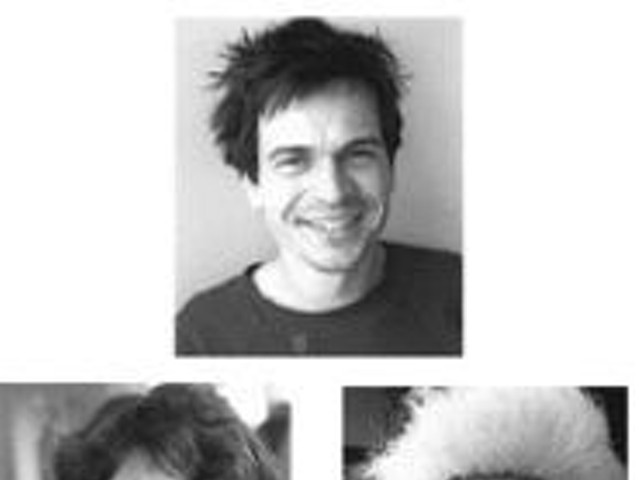 Clockwise from top: Galen Gondolfi, Pierre Wright and Joan Lipkin