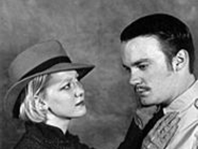 Jessica Podewell and Andrew Sloey in Ten Little Indians