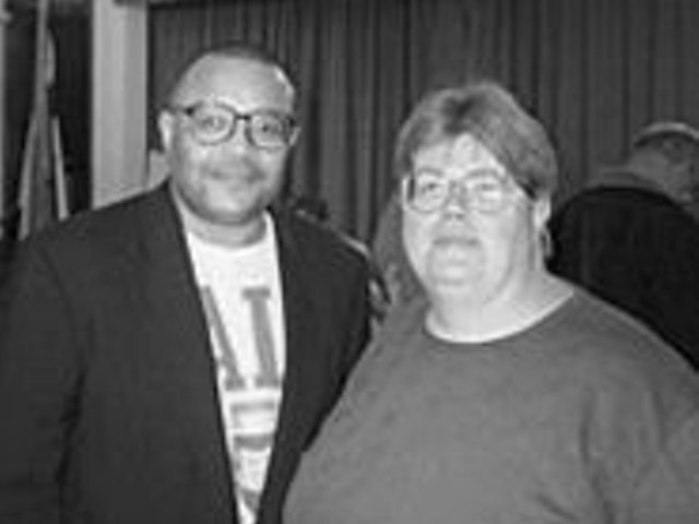 Z. Dwight Billingsly (left) and Jeanette Mott Oxford