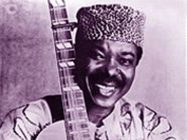 King Sunny Ade: He transforms concerts into glorious and carefree dance parties with his African juju music.
