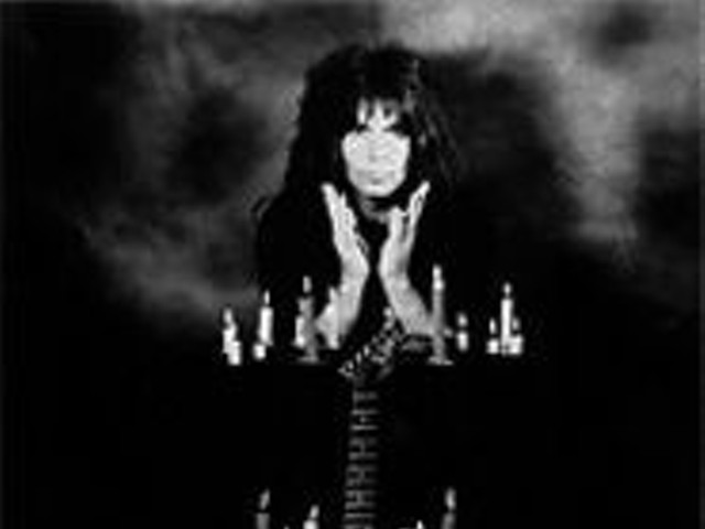 W.A.S.P.'s Blackie Lawless bids you approach the altar of heavy metal.