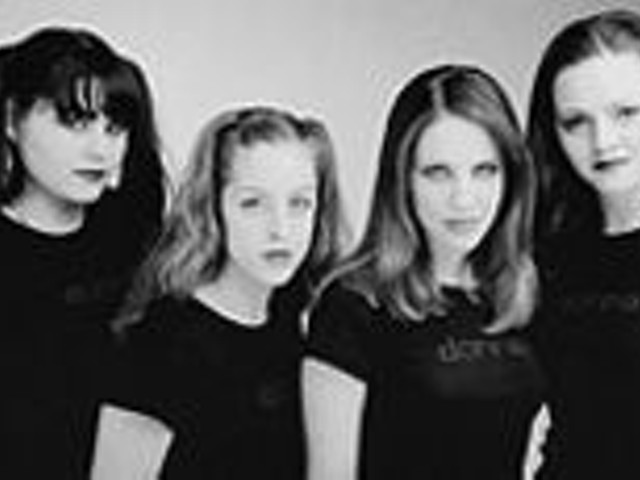 The Donnas: Four teenage California girls with attitudes as trashy as their chord progressions, singing songs like "Leather on Leather," "Gimme My Radio" and "You Make Me Hot"  --  it just makes so damn much sense.