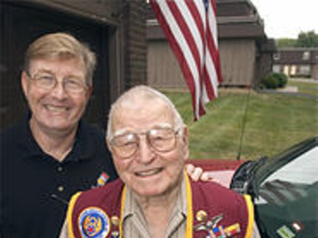 Red Dillion (right) and his son Paul have contibuted much to KETC's Your Stories.