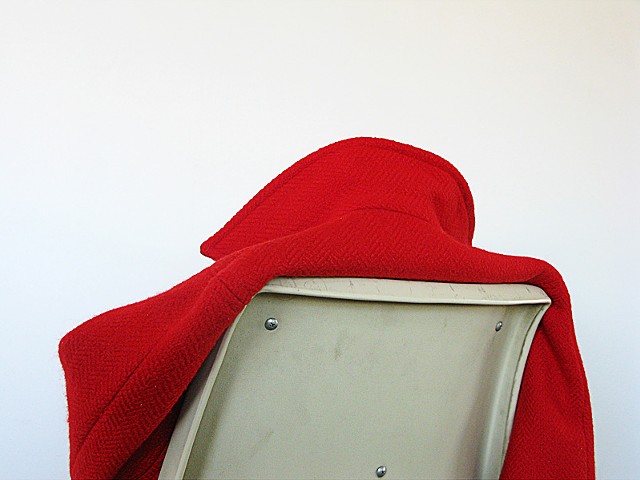 Jessika Miekeley, Jacket (Red Coat), 2009, Fuji Crystal Archive print, 18 by 13 inches.