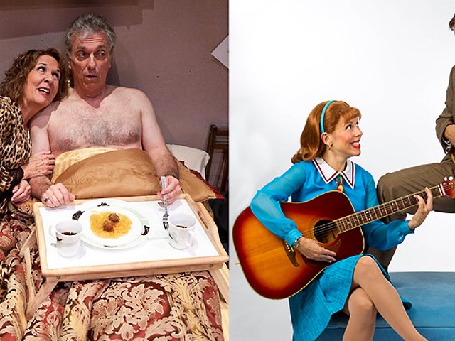 Left: Jerry Vogel and Stellie Siteman in It Had to Be You. Right: Tari Kelly and Ben Nordstrom in Promises, Promises.