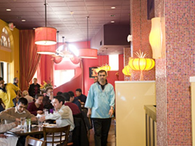 The details make Rasoi's new space pop.