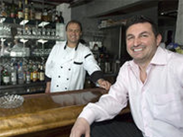 Family matters: Cousins Kostandin Ceko (background) and Alban Ziu run a consistently excellent restaurant.