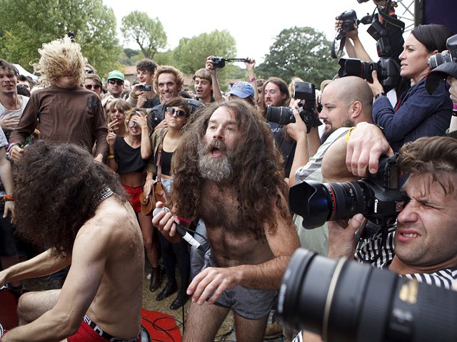 Monotonix: You never know what you're going to get with this band, save for garage scuzz and unpredictable stage antics.