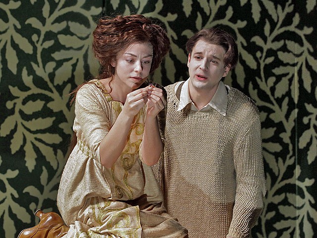 Corinne Winters and Liam Bonner in Opera Theatre of Saint Louis' production of Pell&eacute;as and M&eacute;lisande.