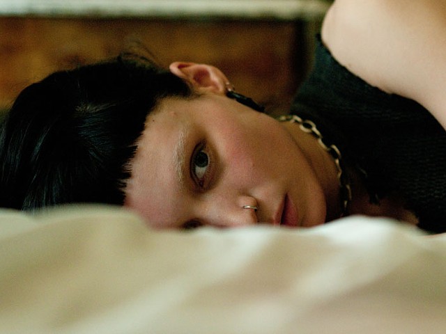 Tattoo you: Rooney Mara is Lisbeth Salander, the spiky-haired hacker hell-bent on revenge in David Fincher's remake.