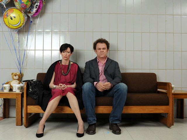Tilda Swinton and John C. Reilly in We Need to Talk About Kevin.