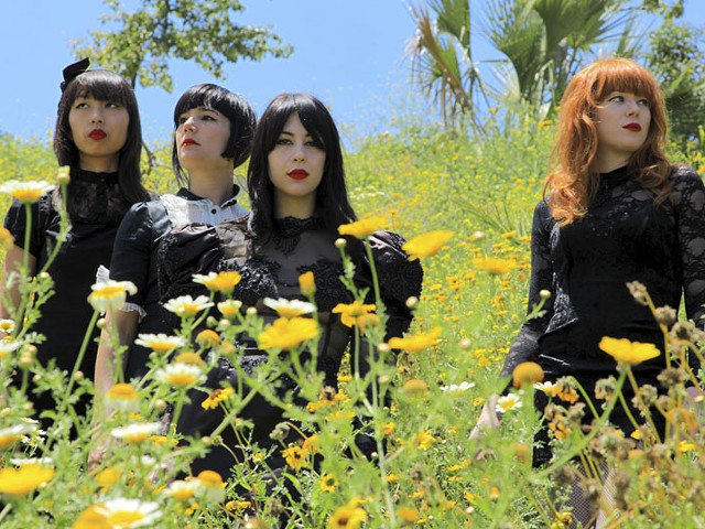 Dum Dum Girls: Coming out ahead in the dark-pop game.