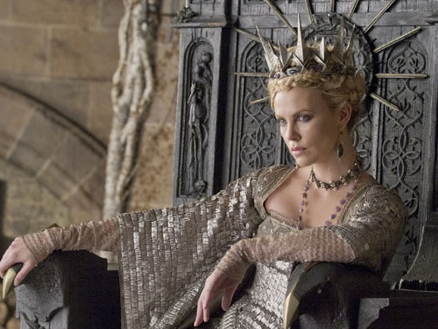 Charlize Theron as the Queen in Snow White and the Huntsman.