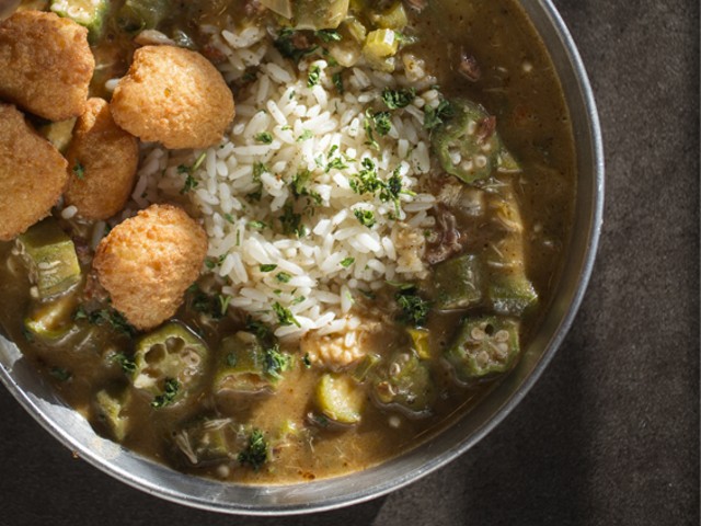 Seafood gumbo. Slideshow: Photos from Inside The Kitchen Sink