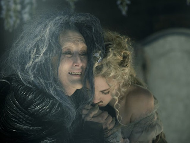 Near Myth: Into the Woods sometimes soars &mdash; but also dithers
