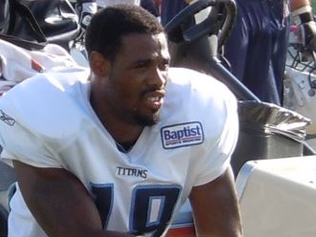 Kenny Britt, before he joined the St. Louis Rams in March.