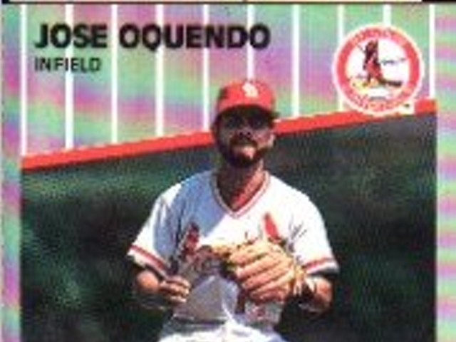 Baseball Card of the Week: Jose Oquendo