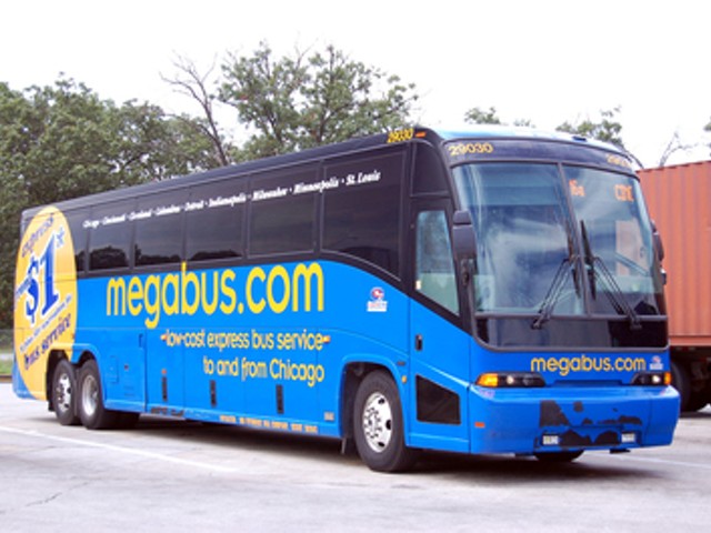 Ride the Megabus for Free. Yeah, That's Right, Free!