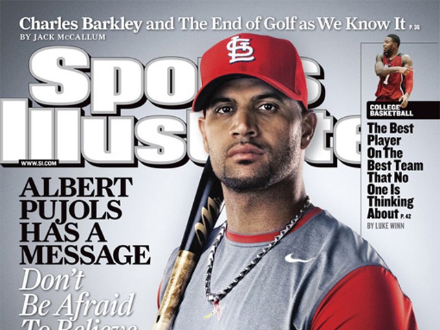 Slimmed-Down Albert Pujols on Sports Illustrated Cover