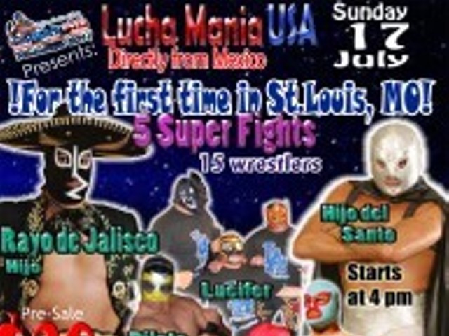 High-Flying Luchadores in the Lou!