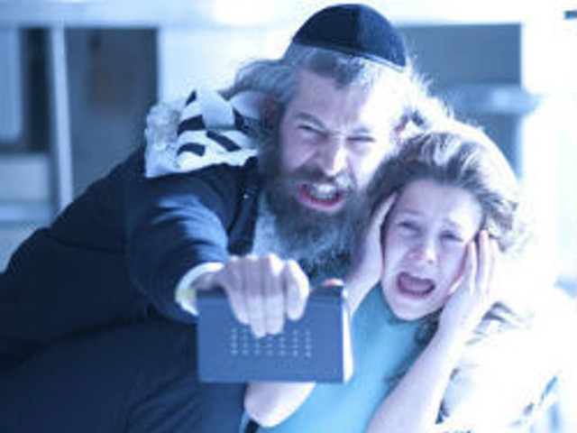 Rapper Matisyahu and Natalie Calis in The Possession.