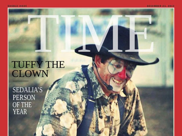Could Tuffy the Clown be Sedalia's Person of the Year?