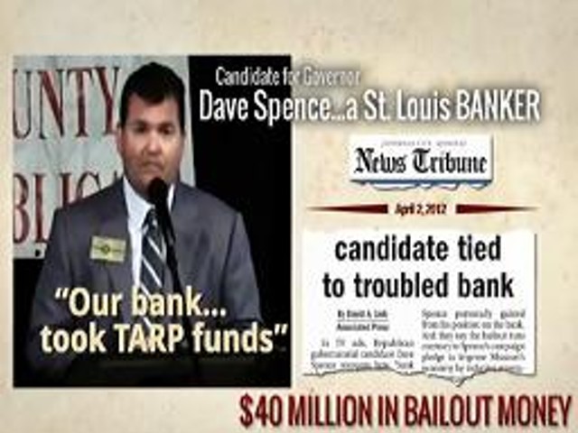 Dave Spence: Shocked that attack ads contain embellishments.