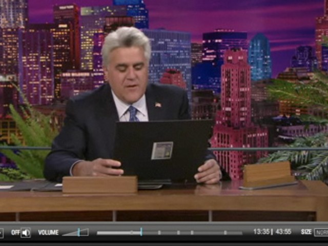 RFT on Tonight Show with Jay Leno