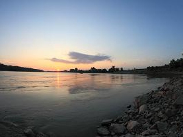 My! What a big river you have, Missouri.