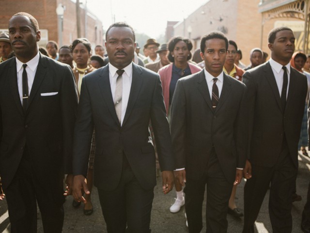 David Oyelowo plays Dr. Martin Luther King, Jr., in the movie Selma.
