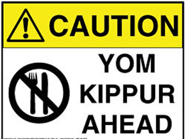 Where to Break the Yom Kippur Fast