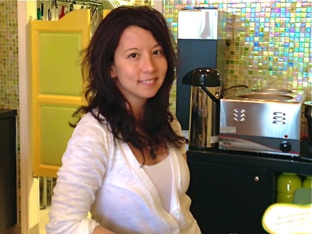 Natasha Kwan, owner of Frida's Deli in University City