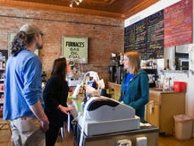 Inside Local Harvest Cafe in Tower Grove South