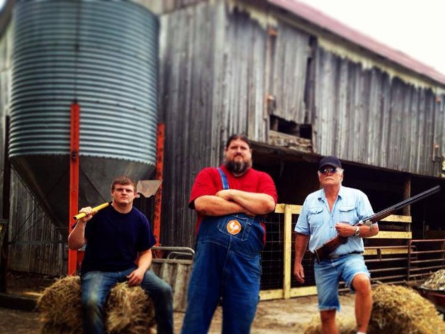 Carl Blake on the farm. | Courtesy Carl Blake
